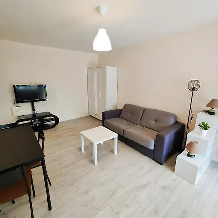 公寓 Bel Air - Studio, Proche Centre, Wifi, Climatisation 昂蒂布